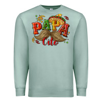 Seafoam Papa cito Premium Sweatshirt - NancyCooperArtShop