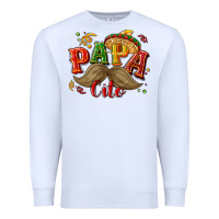 White Papa cito Premium Sweatshirt - NancyCooperArtShop
