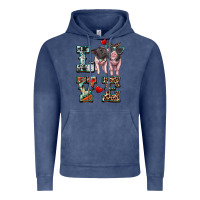 Vintage Denim love baby pigs Vintage Hoodie - Artiststas