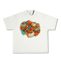 Fall Autumn Patches Urban Heavy Tee | Teevron