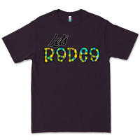 Plum let's rodeo Premium Tee - CowhideDigitalArt