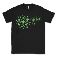 Black four leaf clover Classic Tee - MaliasSmallBusiness