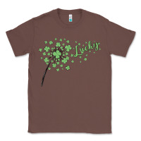Chestnut four leaf clover Classic Tee - MaliasSmallBusiness