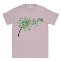 Lilac four leaf clover Classic Tee - MaliasSmallBusiness