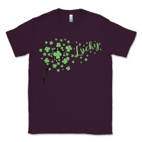 Plum four leaf clover Classic Tee - MaliasSmallBusiness