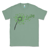 Sage four leaf clover Classic Tee - MaliasSmallBusiness