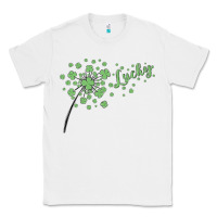 White four leaf clover Classic Tee - MaliasSmallBusiness