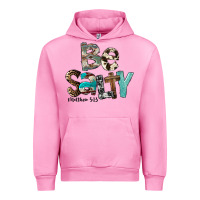 Fuchsia Pink Be Salty Matthew 5:13 Urban Hoodie - FaDigitalArtStudio