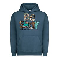 Pigment Midnight Navy Be Salty Matthew 5:13 Urban Hoodie - FaDigitalArtStudio