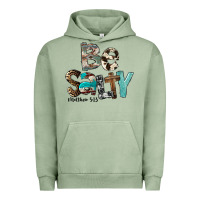 Pigment Oil Green Be Salty Matthew 5:13 Urban Hoodie - FaDigitalArtStudio