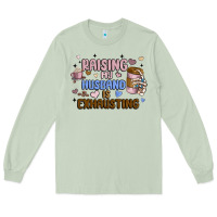 Matcha raising my husband is exhausting Long Sleeve Tee - MaliasSmallBusiness