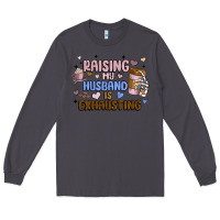 Smoke raising my husband is exhausting Long Sleeve Tee - MaliasSmallBusiness