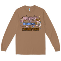 Toasted Coconut raising my husband is exhausting Long Sleeve Tee - MaliasSmallBusiness
