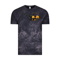 Cloud Black Cold Planer Vintage Tee - LillyAllenDesigns