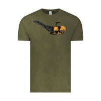 Vintage Olive Cold Planer Vintage Tee - LillyAllenDesigns