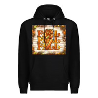 Black fall with lightning bolt Premium Hoodie - TumblerDesignByShophia