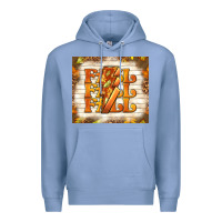 Colony Blue fall with lightning bolt Premium Hoodie - TumblerDesignByShophia