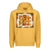 Mustard fall with lightning bolt Premium Hoodie - TumblerDesignByShophia