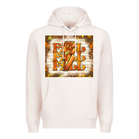 Pale Pink fall with lightning bolt Premium Hoodie - TumblerDesignByShophia