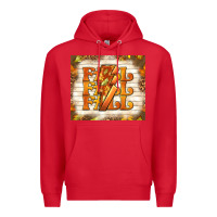 Red fall with lightning bolt Premium Hoodie - TumblerDesignByShophia