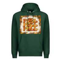 Sports Green fall with lightning bolt Premium Hoodie - TumblerDesignByShophia