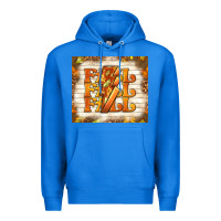 True Royal fall with lightning bolt Premium Hoodie - TumblerDesignByShophia