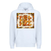 White fall with lightning bolt Premium Hoodie - TumblerDesignByShophia