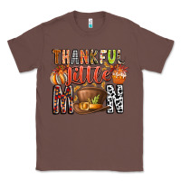 Chestnut Thankful Little Mon Classic Tee - CowhideDigitalArt