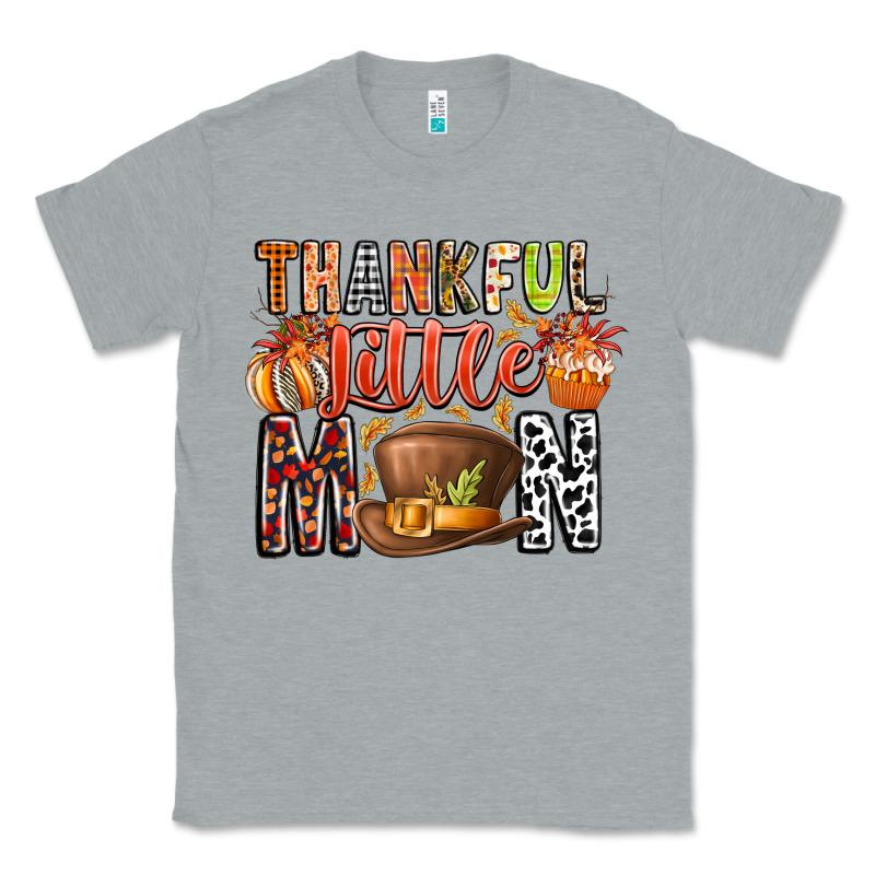 Thankful Little Mon Classic Tee by CowhideDigitalArt | Teevron