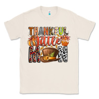 Natural Thankful Little Mon Classic Tee - CowhideDigitalArt
