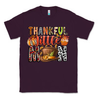 Plum Thankful Little Mon Classic Tee - CowhideDigitalArt