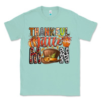 Seafoam Thankful Little Mon Classic Tee - CowhideDigitalArt