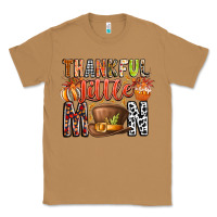 Toasted Coconut Thankful Little Mon Classic Tee - CowhideDigitalArt