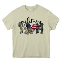 Mossy military mom Heavy Core Tee - SublimationCraftShop