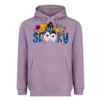 Lavender Stay Spooky Heavyweight Hoodie - texasbilliewilder