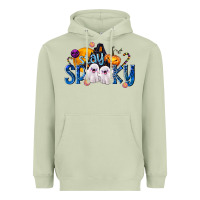 Matcha Stay Spooky Heavyweight Hoodie - texasbilliewilder