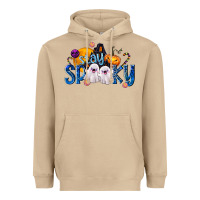 Mushroom Stay Spooky Heavyweight Hoodie - texasbilliewilder