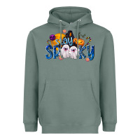 Sage Stay Spooky Heavyweight Hoodie - texasbilliewilder