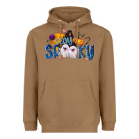 Toasted Coconut Stay Spooky Heavyweight Hoodie - texasbilliewilder
