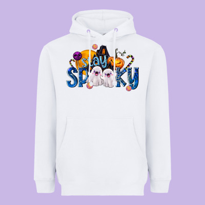 Stay Spooky Heavyweight Hoodie Designed By Texasbilliewilder