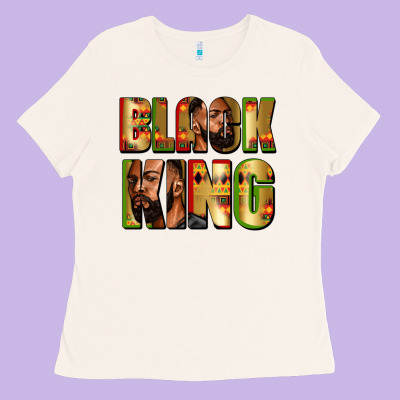 Black King Juneteenth Ladies Tee Designed By Zillion Design Studio