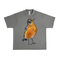 Tornado American Robin Bird Urban Heavy Tee - LillyAllenDesigns