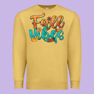Fall Vibes With Food Premium Sweatshirt Designed By Texasbilliewilder
