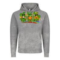 Cloud Rock st patricks day gnomes shamrock gold rainbow Vintage Hoodie - Artiststas