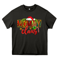 Asphalt christmas mommy claus Heavy Core Tee - FaDigitalArtStudio