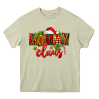 Mossy christmas mommy claus Heavy Core Tee - FaDigitalArtStudio