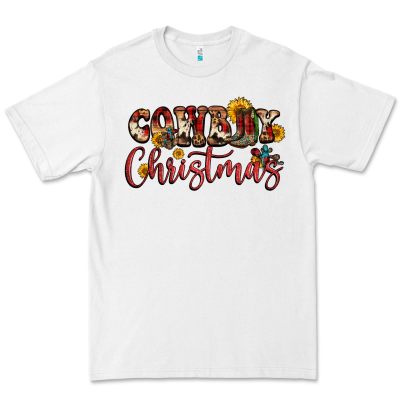 Cowboy Christmas Premium Tee by FaDigitalArtStudio | Teevron