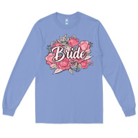 Colony Blue bride Long Sleeve Tee - MaliasSmallBusiness
