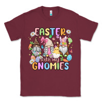 Burgundy easter  with my gnomies Classic Tee - MaliasSmallBusiness