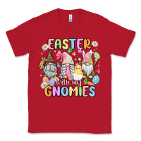 Red easter  with my gnomies Classic Tee - MaliasSmallBusiness